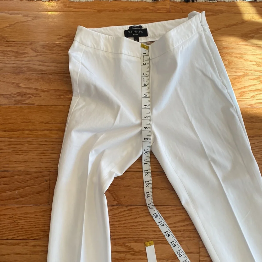 Talbots white pants size 0p - Picture 8 of 8